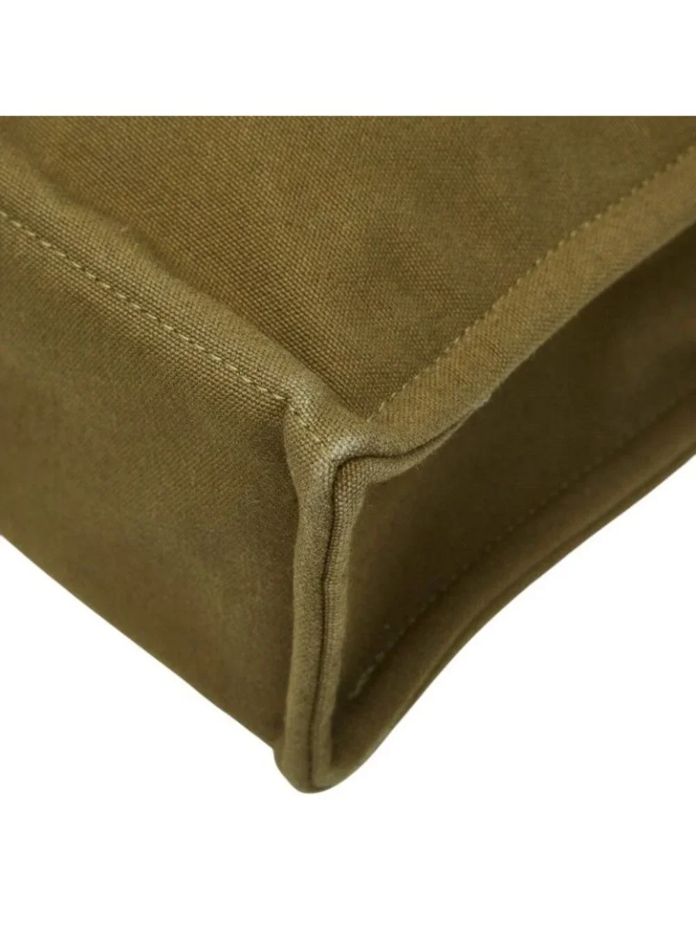 Hermes Fourre Tout MM Tote Green Canvas